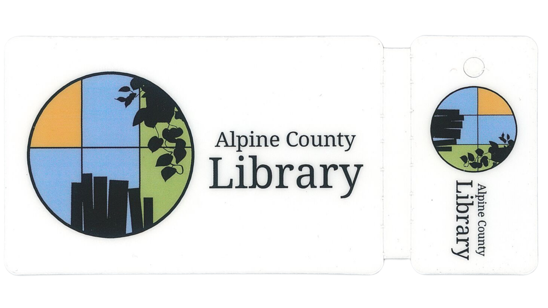 Alpine County Library Card - New Design 2025